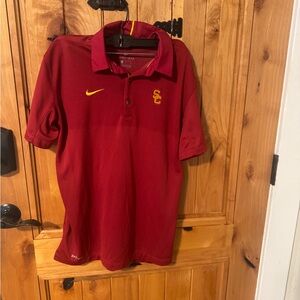 Bundle of two USC Trojans Nike Short Sleeve Shirt Men's Black / red